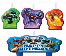 Skylanders Birthday Candle Set t