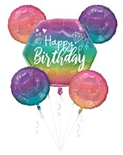 Sparkle Birthday Balloon Bouquet
