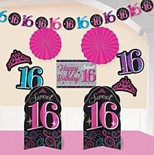Sweet 16 Room Decorating Kit