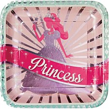 9"Princess Party Plates 9"Princess Party Plates