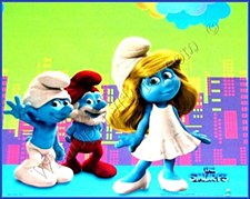 The Smurfs Tablecover