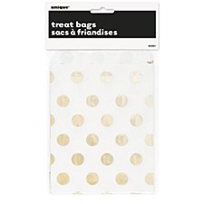 Gold Dot Treat Bags