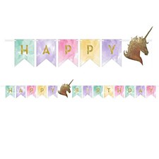 Unicorn Sparkle Pennat Banner