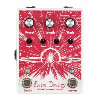 EarthQuaker Devices &quot;Astral Destiny&quot; Octave Reverb Effects Pedal