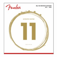 Fender Bronze Acoustic Strings Ball End Custom Light