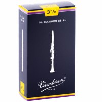 Vandoren 10 Pack Clarinet Reeds Size #3.5 (CR1035)