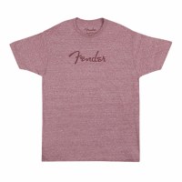 Fender Spaghetti Logo T-Shirt Wine Large