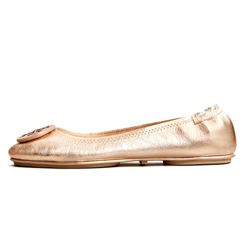 tory burch rose gold shoes
