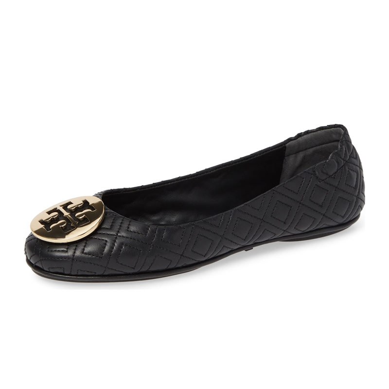 tory burch minnie quilted flats