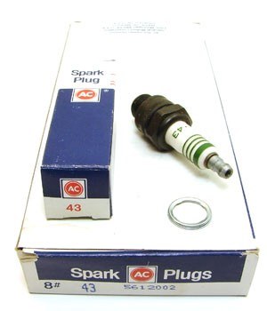 1967 1968 Camaro Chevelle Nova Full Size NOS AC Delco Acniter 43 Spark Plugs