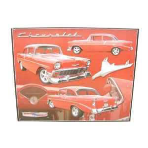 1956 Chevrolet 1956 Chevy Metal Wall Sign