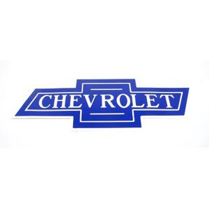 1967-1981 Camaro Chevelle Nova  Chevrolet Bow-Tie Decal Early Chevy 12&quot;