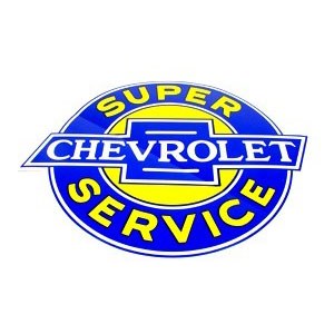 1967-1981 Camaro Chevelle Nova  Chevrolet Decal Super Service 12&quot;