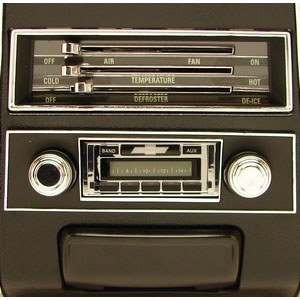 1967 1968 Camaro AM/FM Stereo Radio With CD Control 120 Watts