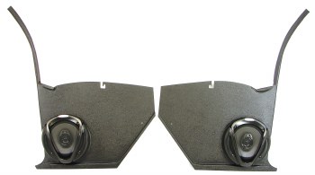 1969 Camaro &amp; Firebird Front Kick Panels w/180 Watt Speakers Pair