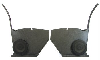1969 Camaro &amp; Firebird Front Kick Panels w/80 Watt Speakers Pair