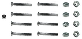 1967 1968 1969  Camaro Firebird Chevelle GTO Rear Speaker Grille Mounting Hardware Kit