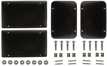 1967 1968 1969  Camaro &amp; Firebird Coupe Kick Panel &amp; Rear Dec Speaker Grille Kit