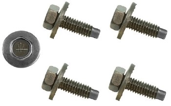 1967-1974 Camaro &amp; Firebird Trunk Lid Or Deck Lid Mounting Bolt Set