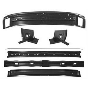 1969 Camaro Roof Panel Inner Brace Kit 7 Piece Kit With Headliner Rods