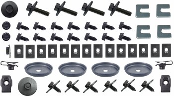 1967 1968 Camaro Wheelhousing Hardware Kit OE Correct