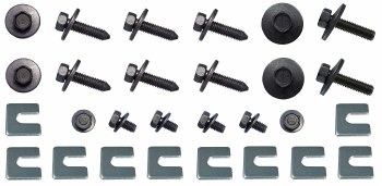 1969 Camaro Fender Mounting Hardware Kit OE Correct