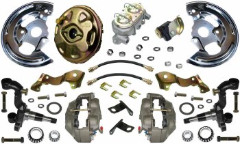 1967 1968 Camaro  Power Disc Brake Conversion Kit 4 Piston &amp; 1 Piece Rotors