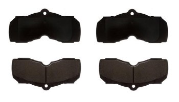 1967 1968 Camaro &amp; Firebird Front 4 Piston Disc Brake Pads Ceramic Better than OE