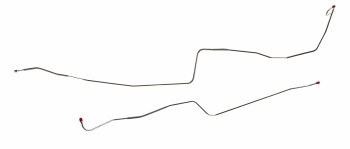 1968 Camaro &amp; Firebird Front To Rear 2 Piece Brake Line SS