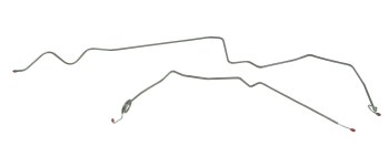 1969 Camaro &amp; Firebird Front To Rear 2 Piece Brake Line OE