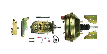 1967 1968 1969  Camaro  Slimline 9" Gold Booster, Master Kit w/Combo Valve