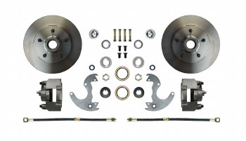 1967 1968 1969 Camaro Front Wheel Disc Brake Conversion Kit for 14" Factory Setup Rotors Calipers &amp; Hoses