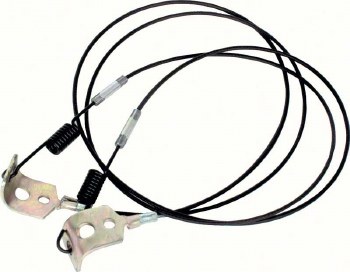 1967 1968 1969  Camaro &amp; Firebird Convertible Top Torsion Cables Sold In Pairs