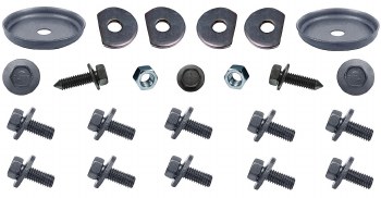 1967 1968 Camaro Convertible Vibration Dampener Hardware Kit