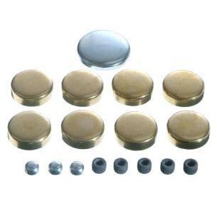 1967-1981 Camaro Chevelle Nova SB Brass Engine Freeze Plug Set