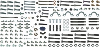 1967 1968 Camaro SB Master Engine Bolt Kit With AC 164 Pieces USA!