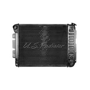 1967 1968 1969 Camaro &amp; Firebird SB 3 Core Radiator Assembly w/Auto Without AC