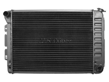 1967 1968 1969 Camaro &amp; Firebird SB 3 Core Radiator Assembly w/Auto With AC