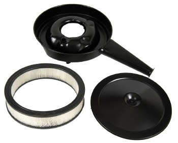 1969 Camaro Cowl Induction Air Cleaner With Black Lid