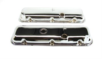 1967-1974 Camaro Chevelle Nova BB Chrome Valve Covers 396 427 454