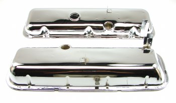 1969 Camaro Chevelle Nova BB Chrome Valve Covers 396 427 Correct OE Quality USA!