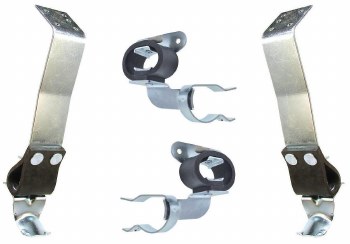 1969 Camaro &amp; Firebird Exhaust Hanger Kit Plated Set of 4