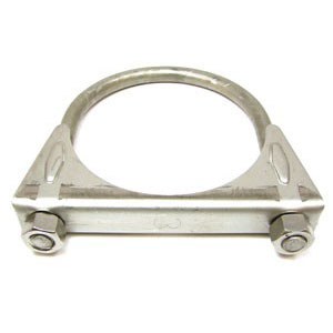 1967-1981 Camaro &amp; Firebird Exhaust Clamp Saddle Style Stainless Steel 3&quot;