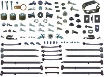 1969 Camaro Add On Underhood Detailing Kit w/RS Grille 85 Pieces USA!