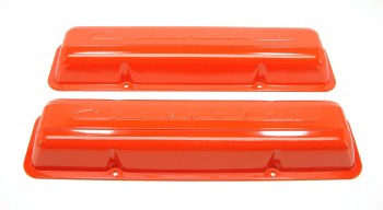 1967 Camaro Valve Covers Painted Fits: 327 350