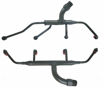 1968 Camaro Smog Tubes OE Quality!  396 With AC  Pair  Made In The USA!