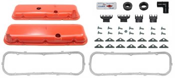 1967 1968 1969  Camaro BB Painted Valve Cover Kit w/Oil Drippers 396 402 427 454