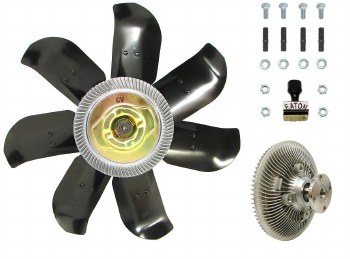 1969-1974 Camaro Chevelle Nova Fan Blade &amp; Clutch Kit SB No Date Code