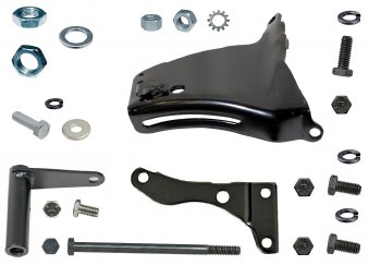 1969-1974 Camaro Chevelle Nova Full Size Alternator Bracket &amp; Installation Bolt Hardware Kit 302 Z/28 307 327 350