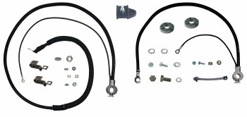 1967 Camaro Spring Ring Battery Cable &amp; Installation Hardware Kit BB 396-325 HP 396-375 HP 427-450 HP Yenko